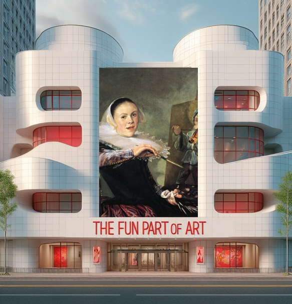 The Fun Part of Art museum met Judith Leyster